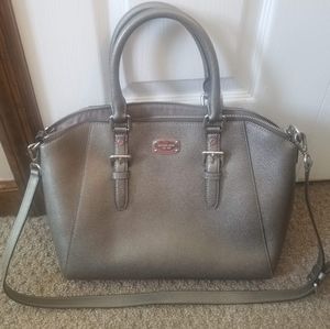 Michael Kors Large Ciara Saffiano Leather Satchel